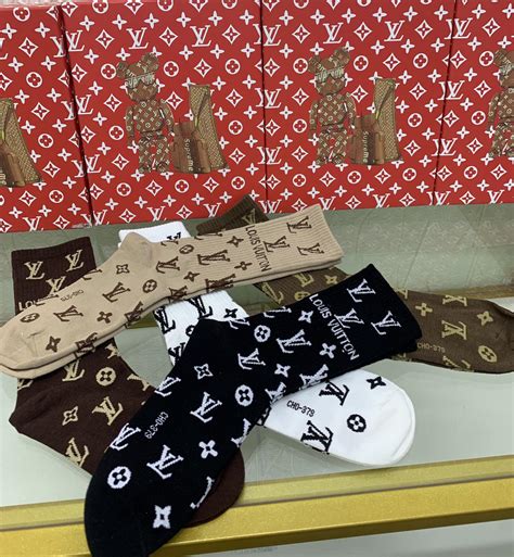 lv socks set|lv socks price.